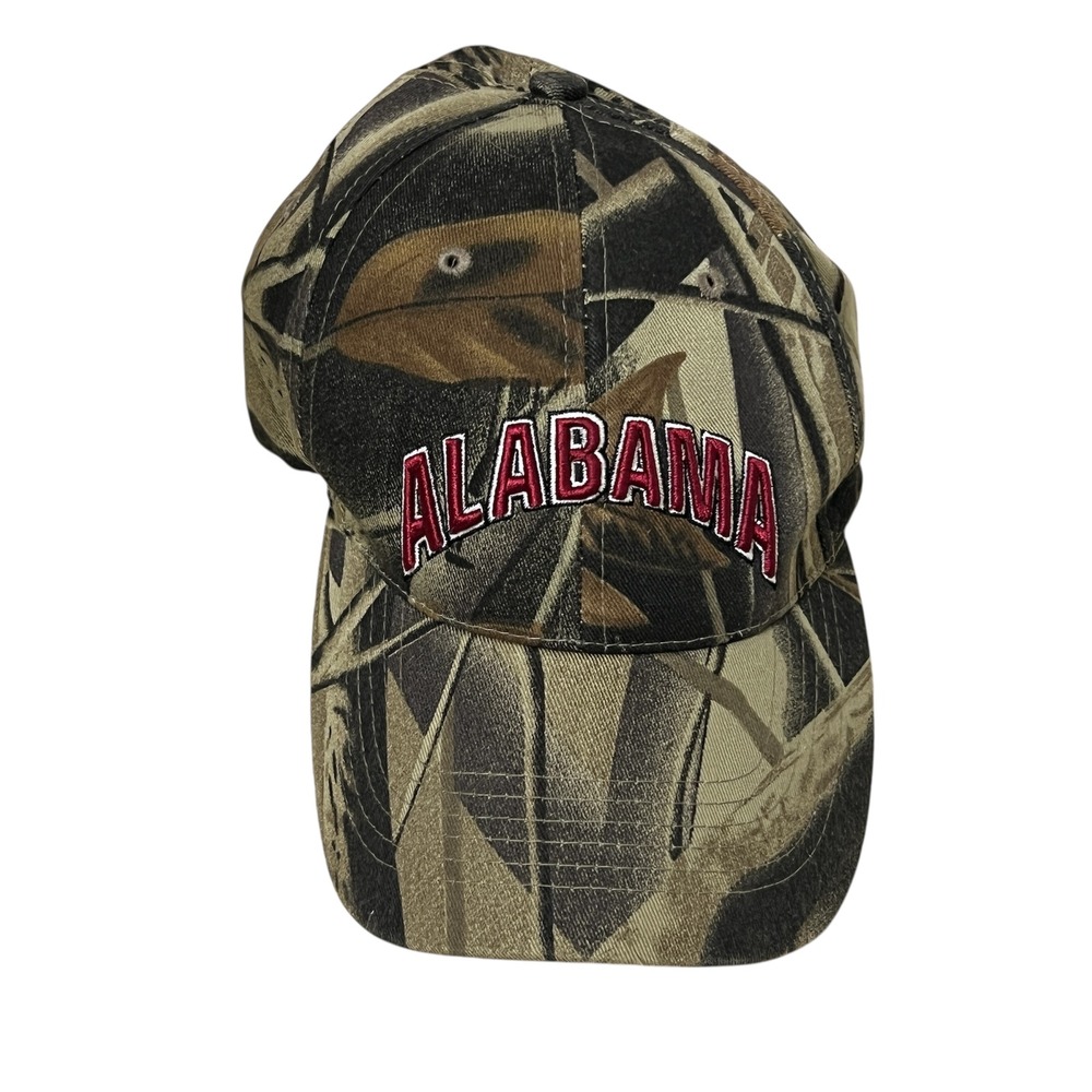 Alabama Crimson Tide Camo Men Baseball Cap Hat Adjustable College Hunting